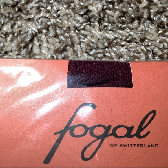 Fogal Netlace fishnet pantyhose, color barolo (dark red), size: S - Picture 5 of 12